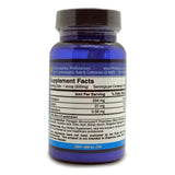 DR. PATRICK FLANAGAN'S MegaHydrate, etiqueta legible, muestra la fórmula antioxidante para el día.
