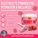 Dr. Price's Vitamins electrolitos en polvo frambuesa útil para viajes
