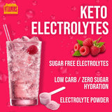 Dr. Price's Vitamins polvo keto frambuesa para hidratación