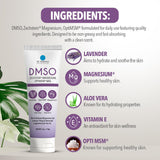 Dr. Robaina DMSO Gel Lavanda: recomendado para ritual nocturno relajante.