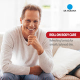 Dr. Robaina DMSO HOT Roll-On con arnica y aloe vera para suavizar la piel.