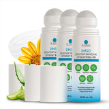 Dr. Robaina DMSO Roll-On: botella compacta para uso rápido tras el entrenamiento.