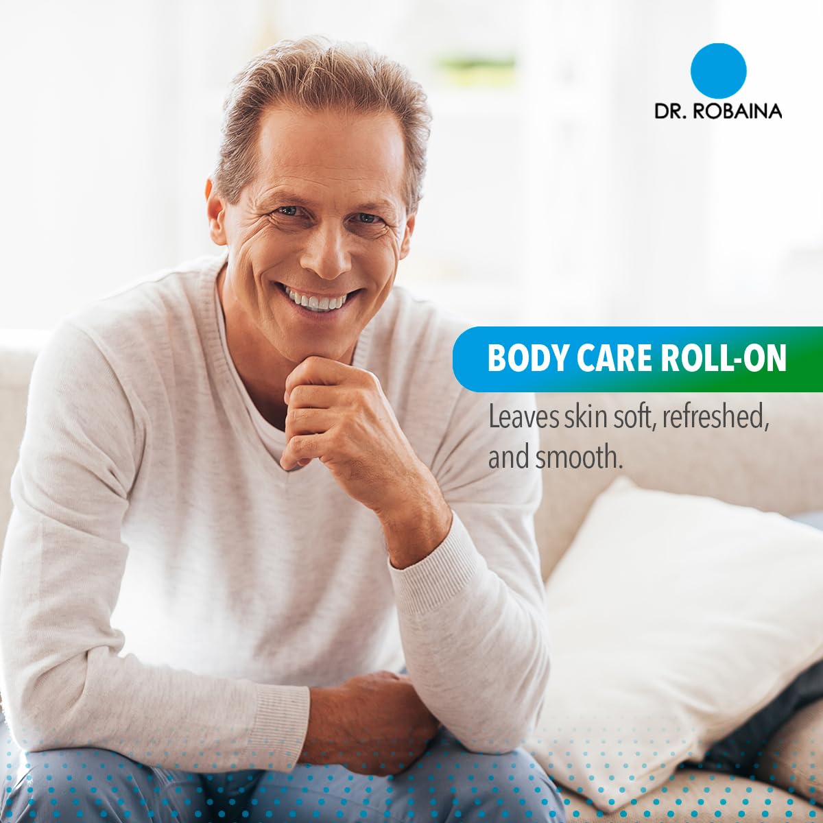 DMSO Roll-On sin olor fuerte para uso diario cómodo.