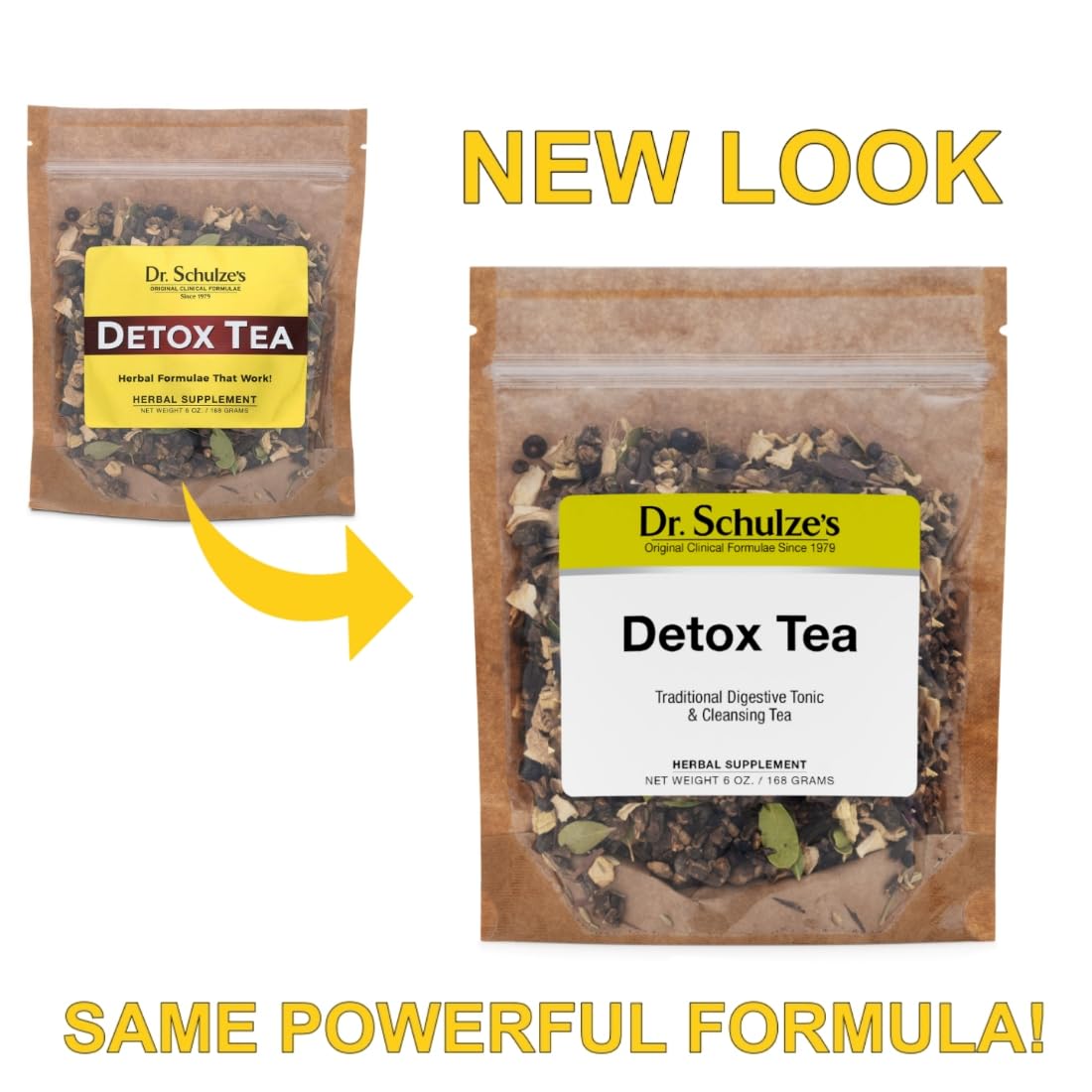 Dr. Schulze’s Detox Tea, aroma cítrico que mejora la experiencia de preparación.