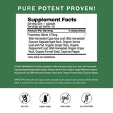 Dr. Schulze's Easy Go Bowel Mover: cápsulas veganas para laxante suave.