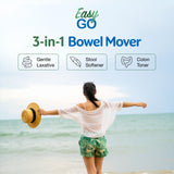 Dr. Schulze's Easy Go Bowel Mover: etiqueta con ingredientes vegetales y orgánicos.