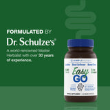 Dr. Schulze's Easy Go Bowel Mover: diseño compacto para uso diario.