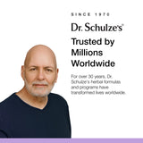 Dr. Schulze's Herbal Shot: envase de 9 onzas libre de gluten.