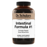 Dr. Schulze's Intestinal Formula #1 - botella: apoyo suave para el bienestar digestivo diario.