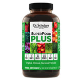 Dr. Schulze's SuperFood Plus: botella, apoyo diario para energía sostenida