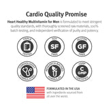 Formulación de cardiología integrativa de Dr. Sinatra para bienestar cardiovascular.