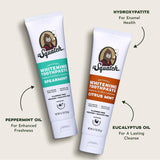 Dr. Squatch hidroxiapatita citrus-mint: pasta dental fresca para despertar la mañana.