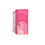 Dr. Stephanie's GLP-1 Buddy, vaso con mezcla, consumo diario cómodo.