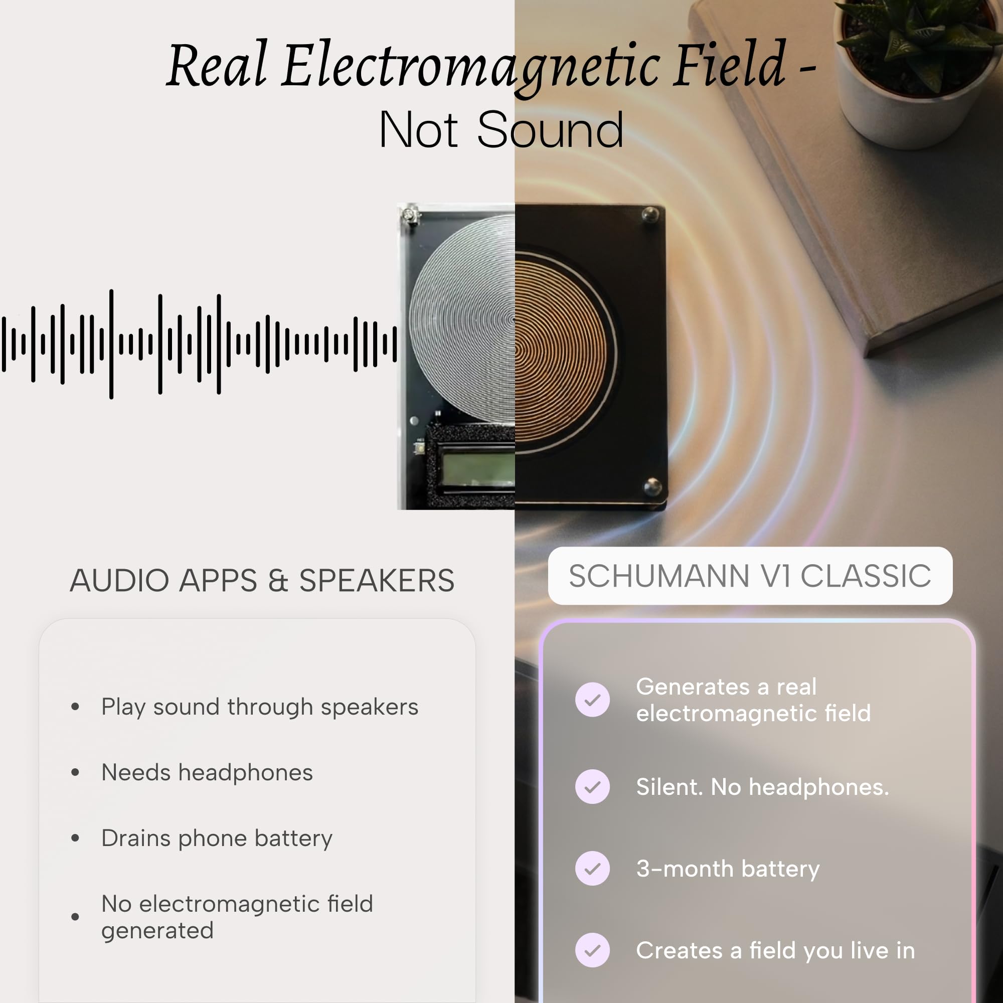 DR TECHNOLOGIES Schumann V1 Classic carga USB-C para uso diario y movilidad
