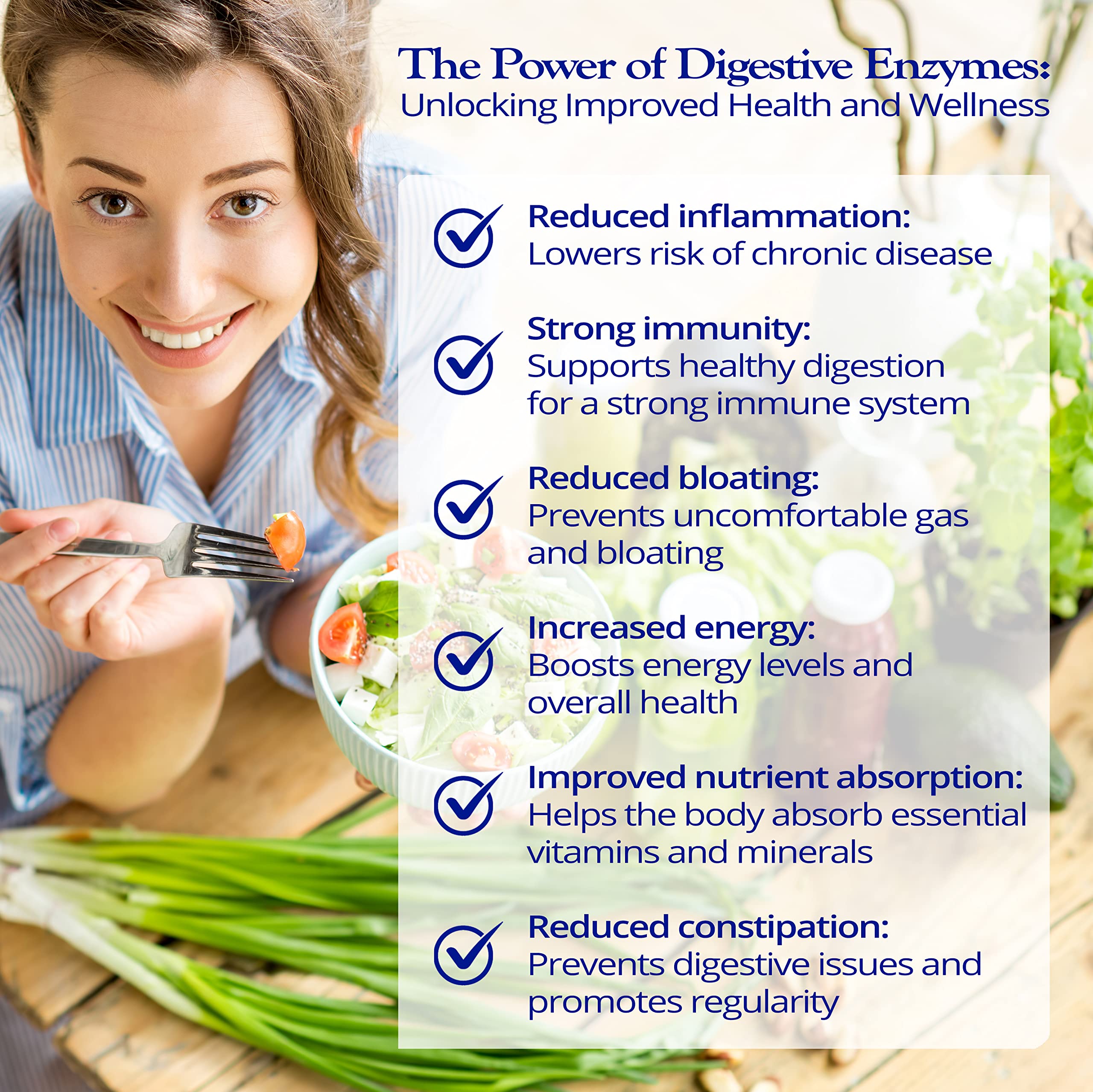 Dr. Tennant's: mejora la absorción de nutrientes tras las comidas.