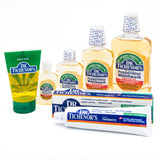 DR. TICHENOR'S enjuague bucal de menta para una rutina diaria.