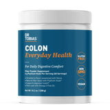 Dr. Tobias Colon Salud Diaria, bote de polvo psyllium para regular la digestión.