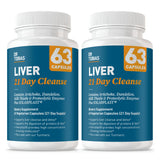 Dr. Tobias Liver 21 Días Cleanse: limpieza hepática en una botella para apoyo general