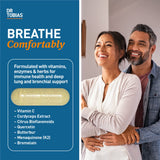 Dr. Tobías Salud Pulmonar, etiqueta frontal mostrando la fórmula natural.