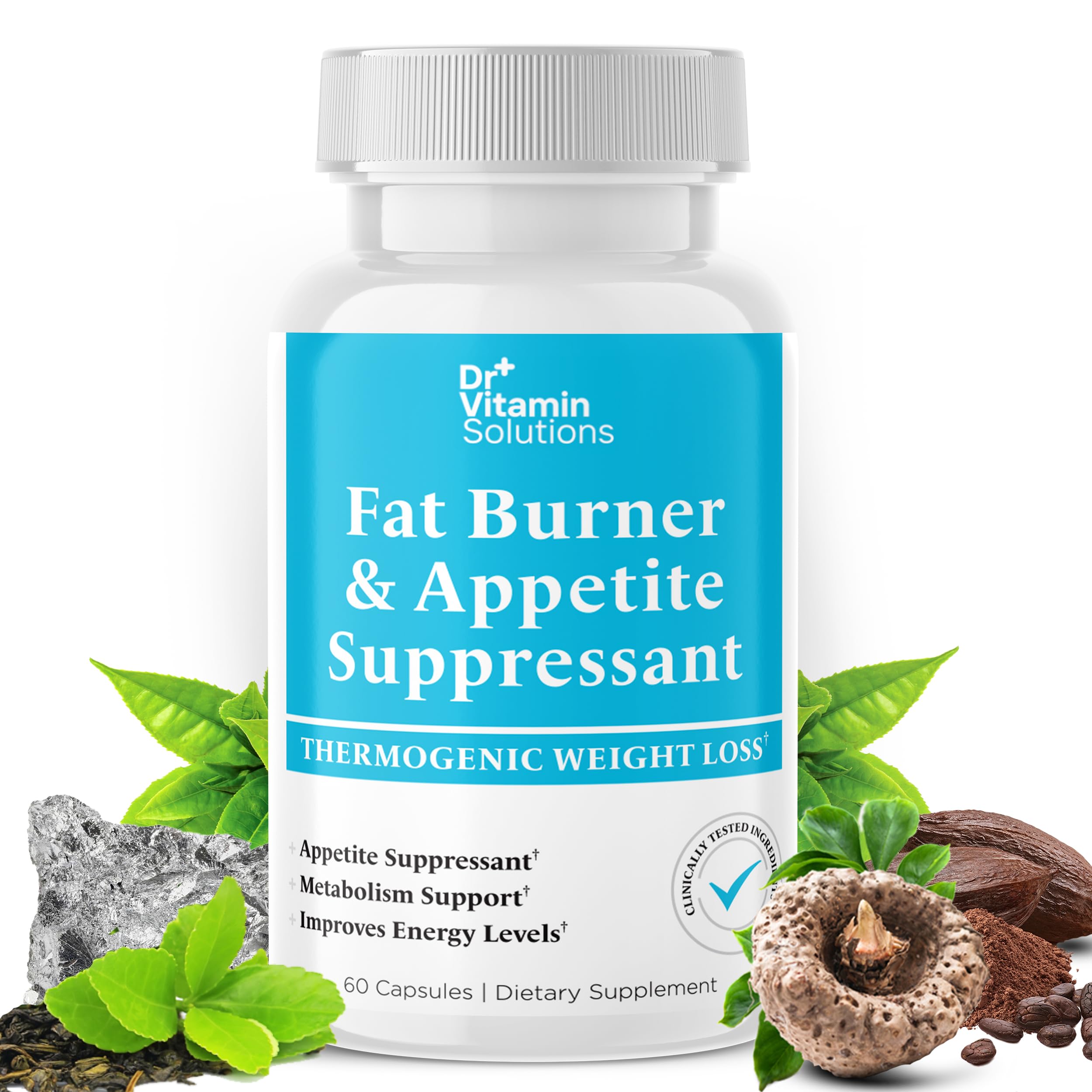 DR VITAMIN SOLUTIONS: botella de cápsulas para apoyo de energía diaria