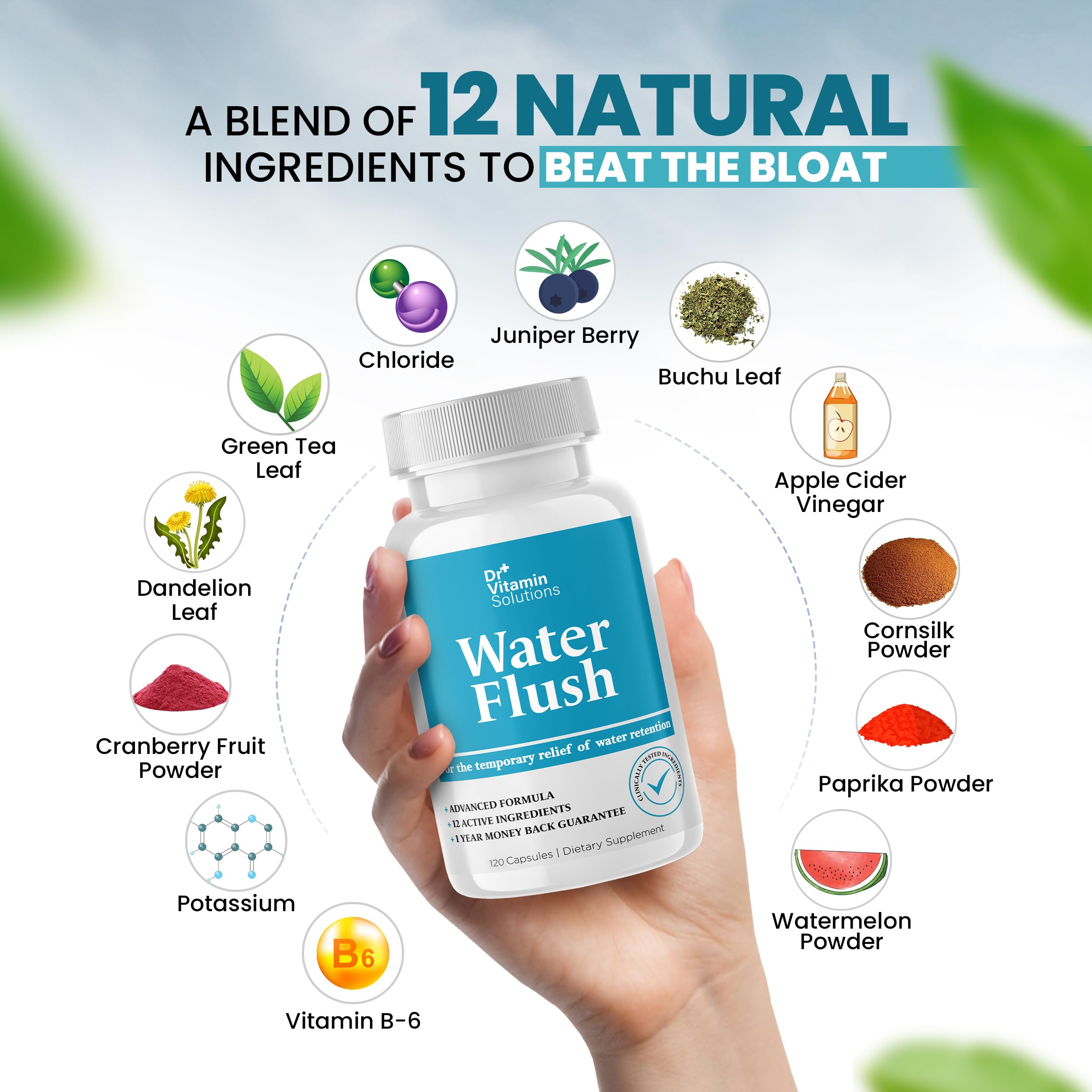 Dr Vitamin Solutions: dosis diuréticas para apoyar movilidad diaria.