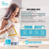 Inulina de 200 mg DR VITAMIN SOLUTIONS para fibra prebiótica beneficiosa.