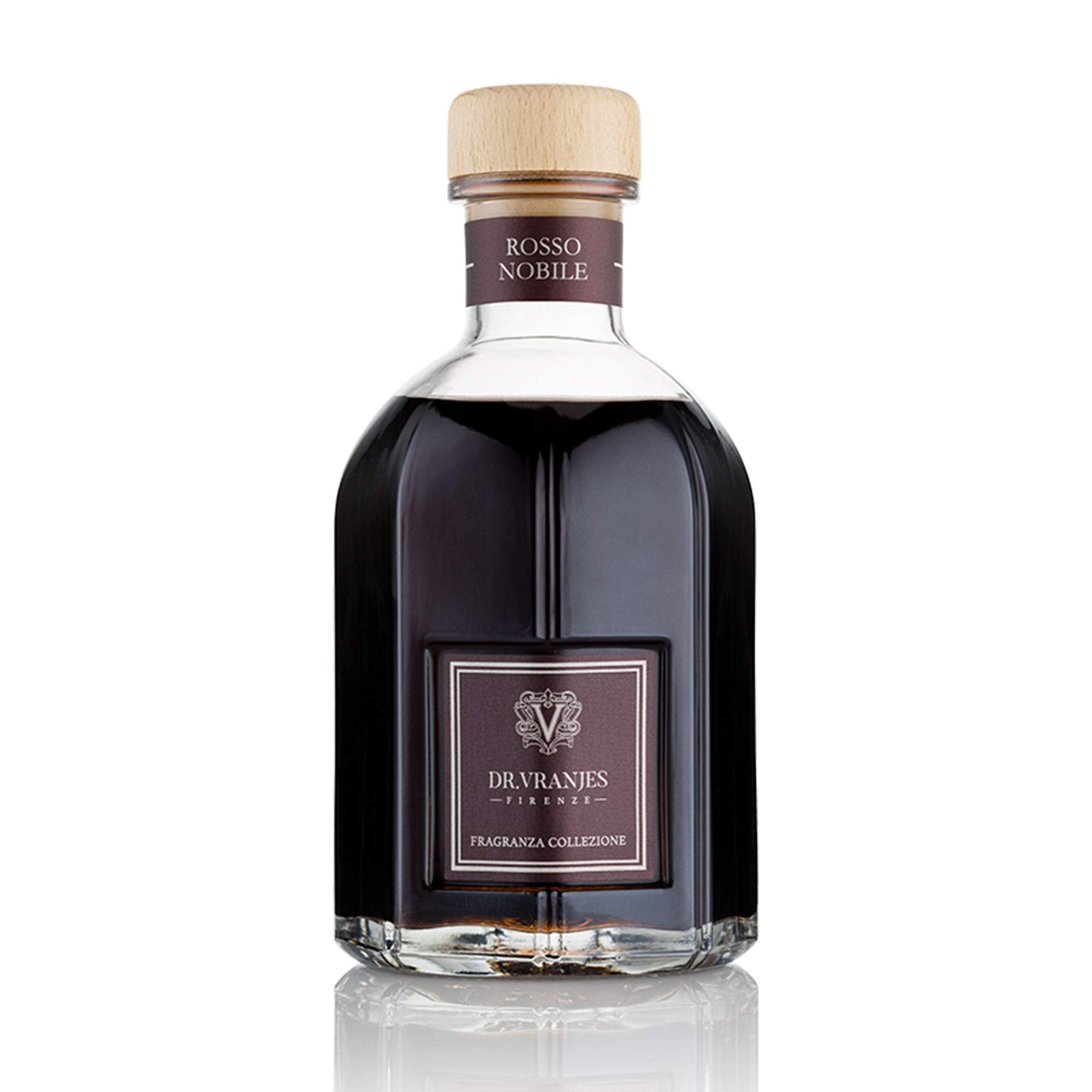 Dr. Vranjes Rosso Nobile, botella difusor 500ml perfuma la sala.
