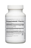 Dr. Whitaker Berberina GlucoGold en botella trasera con información de dosis.