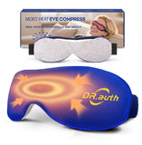 Dr.Auth mascarilla ocular caliente para alivio cómodo de ojos cansados