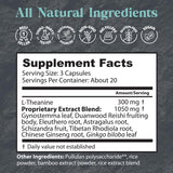 Dragon Herbs cápsulas para mejorar la concentración y la atención.
