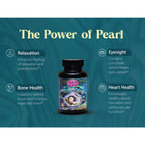 Dragon Herbs Pearl Powder: textura en polvo lista para mascarilla facial.