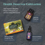 Dragon Herbs presentación de 60 cápsulas, formato práctico para uso diario.