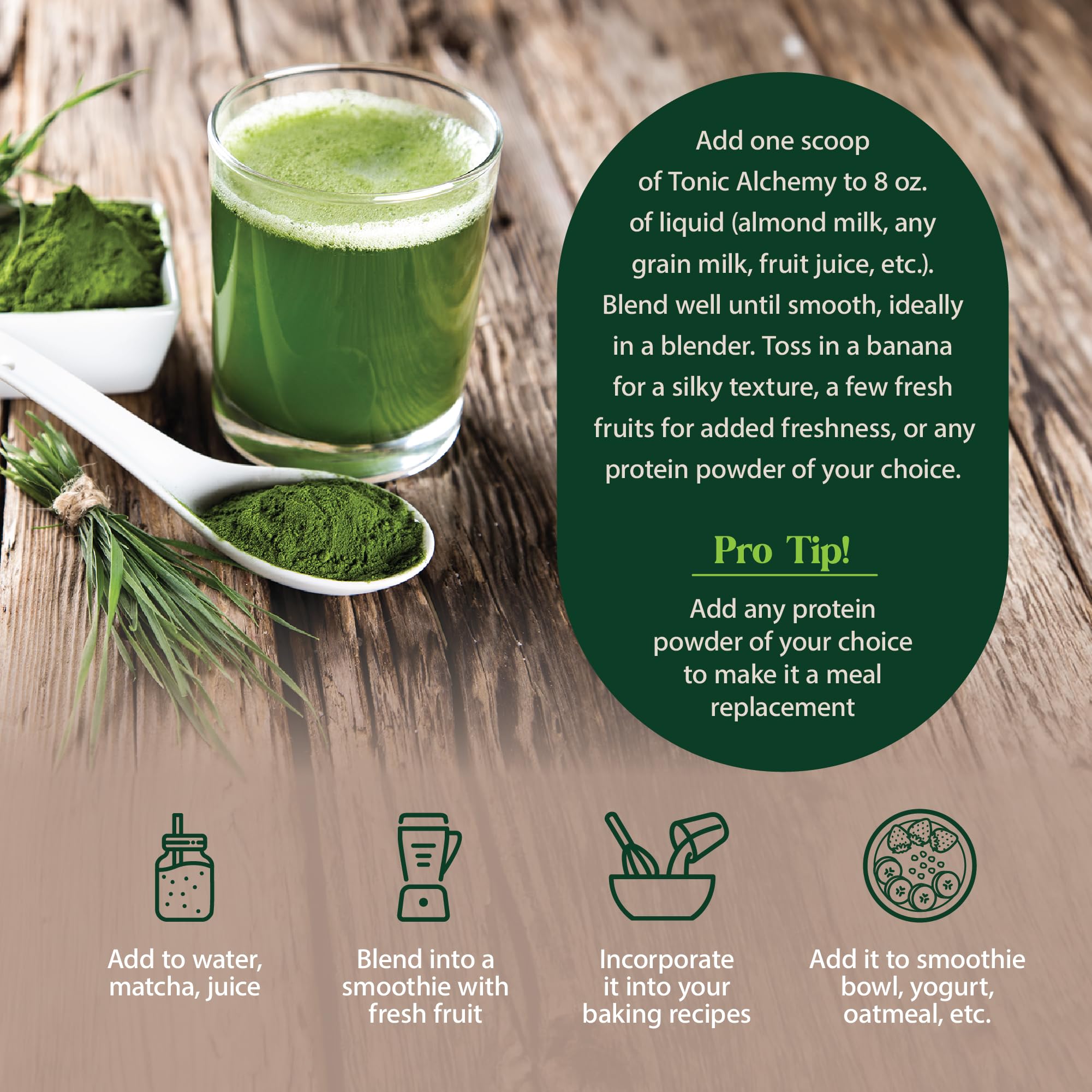 Dragon Herbs Tonic Alchemy: uso diario para una dieta saludable