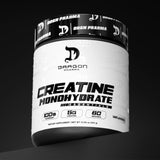 DRAGON PHARMA Creatina Monohidrato dispensador para uso cómodo.