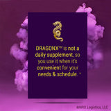 DRAGONX Gráfico de ingredientes clave: CoQ10 y Citrulina.
