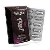 DRAGONX Suplemento para hombres: cápsulas de potencia para energía diaria.