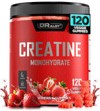 Dralot Creatina Monohidrato gominolas en empaque compacto para entrenamientos en movimiento