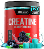 Gomitas de creatina Dralot, empaque compacto para llevar y usar en cualquier lugar.