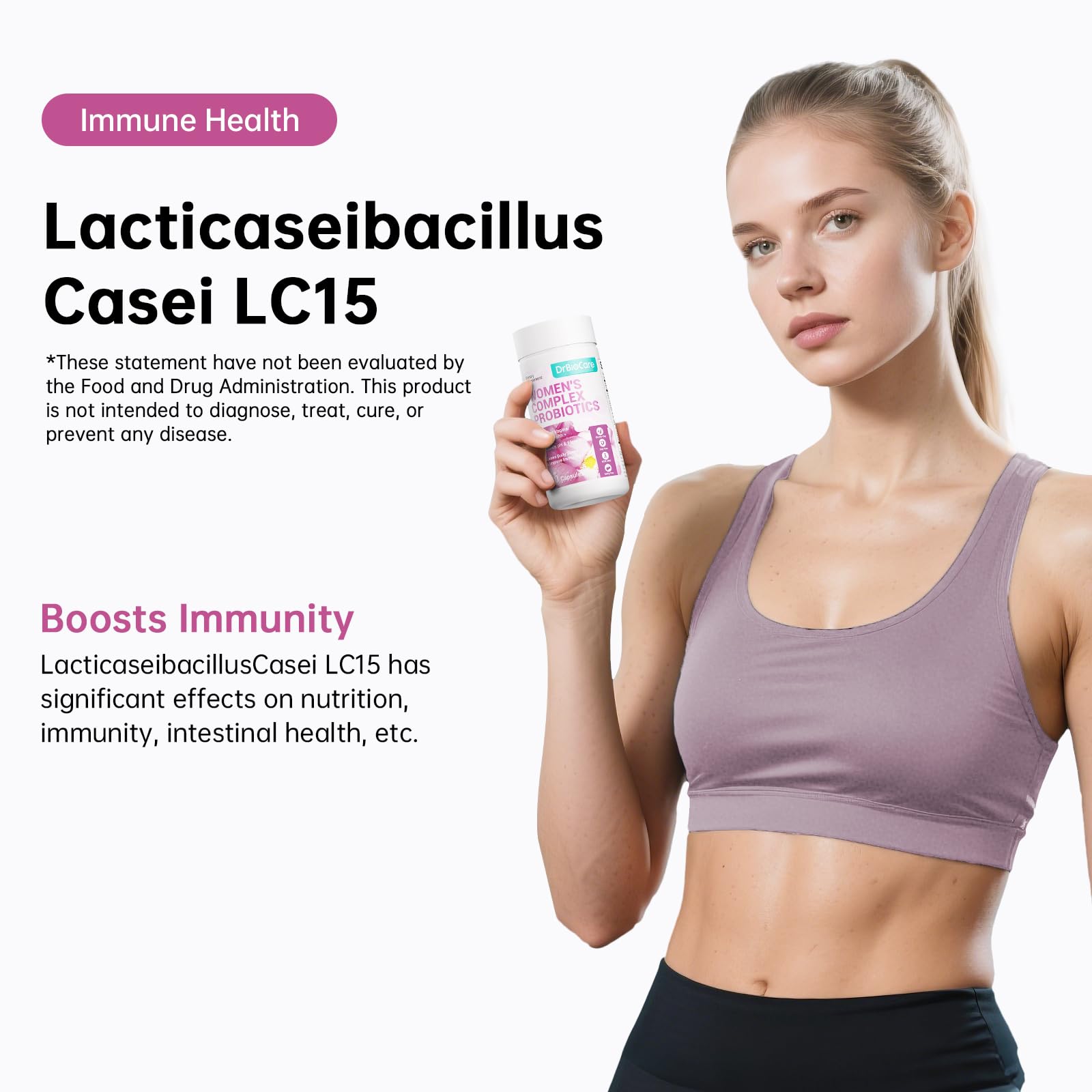 DrBioCare bienestar vaginal con cepas probióticas específicas