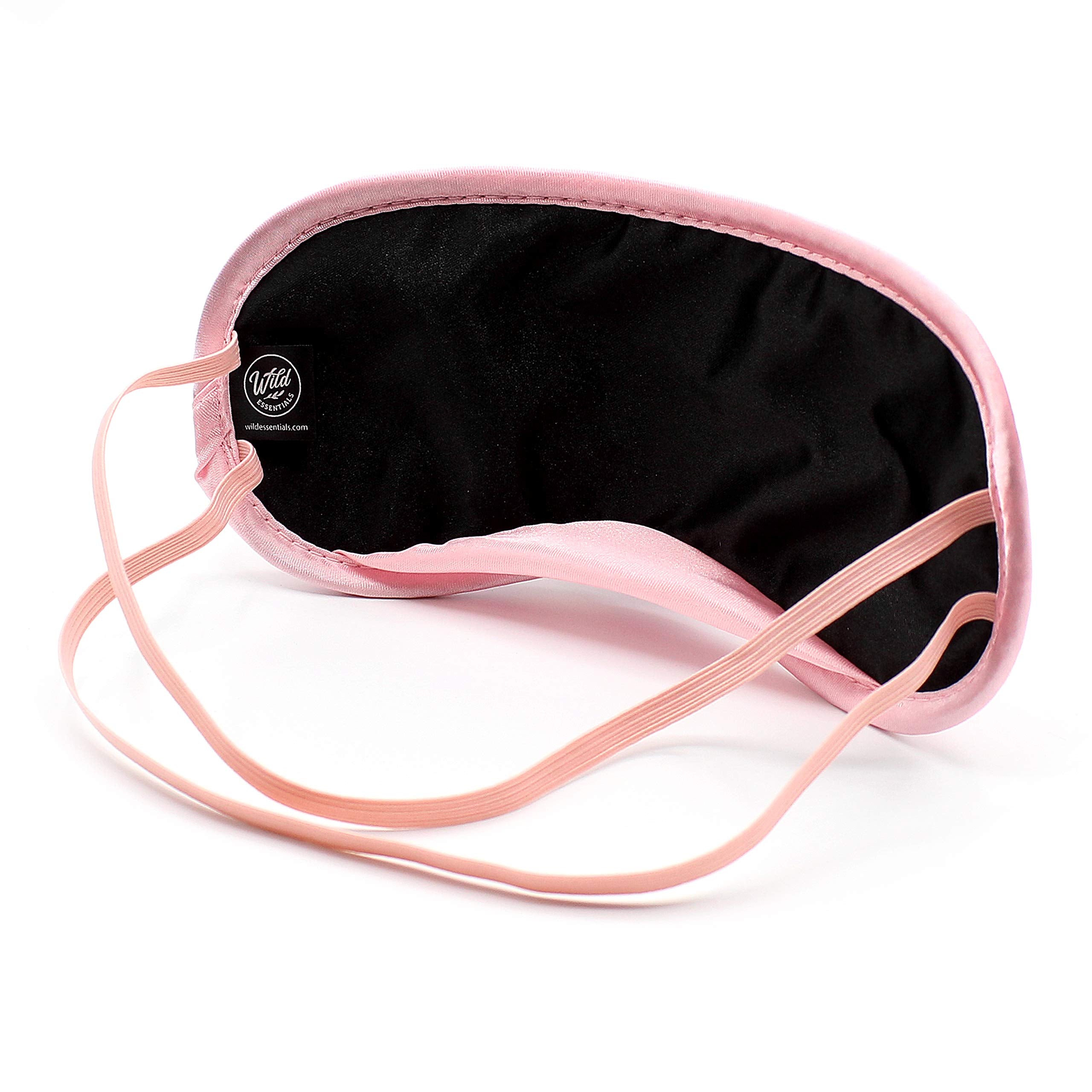 Dream Essentials Snooz máscara de satén suave con forro y acolchado suave