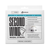 Dream Recovery Second Wind: envase de tiras nasales para uso diario y cómodo