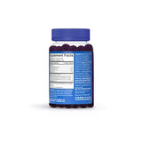 Dream Water Snoozeberry Gummies, textura suave, ideal para consumo nocturno sin azúcar.
