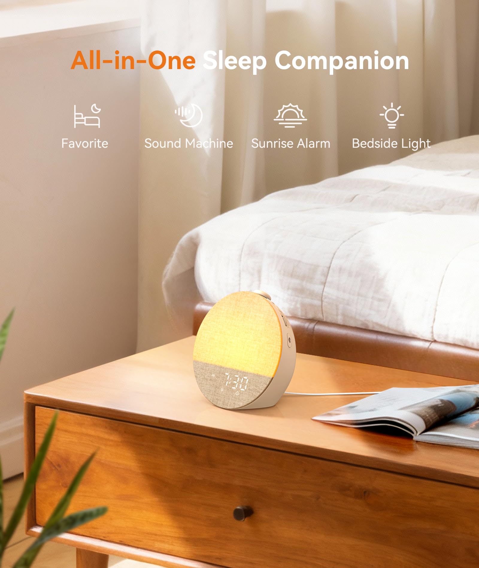 Dreamegg Amanecer 1 Pro: luz ajustable para crear ambiente relajante