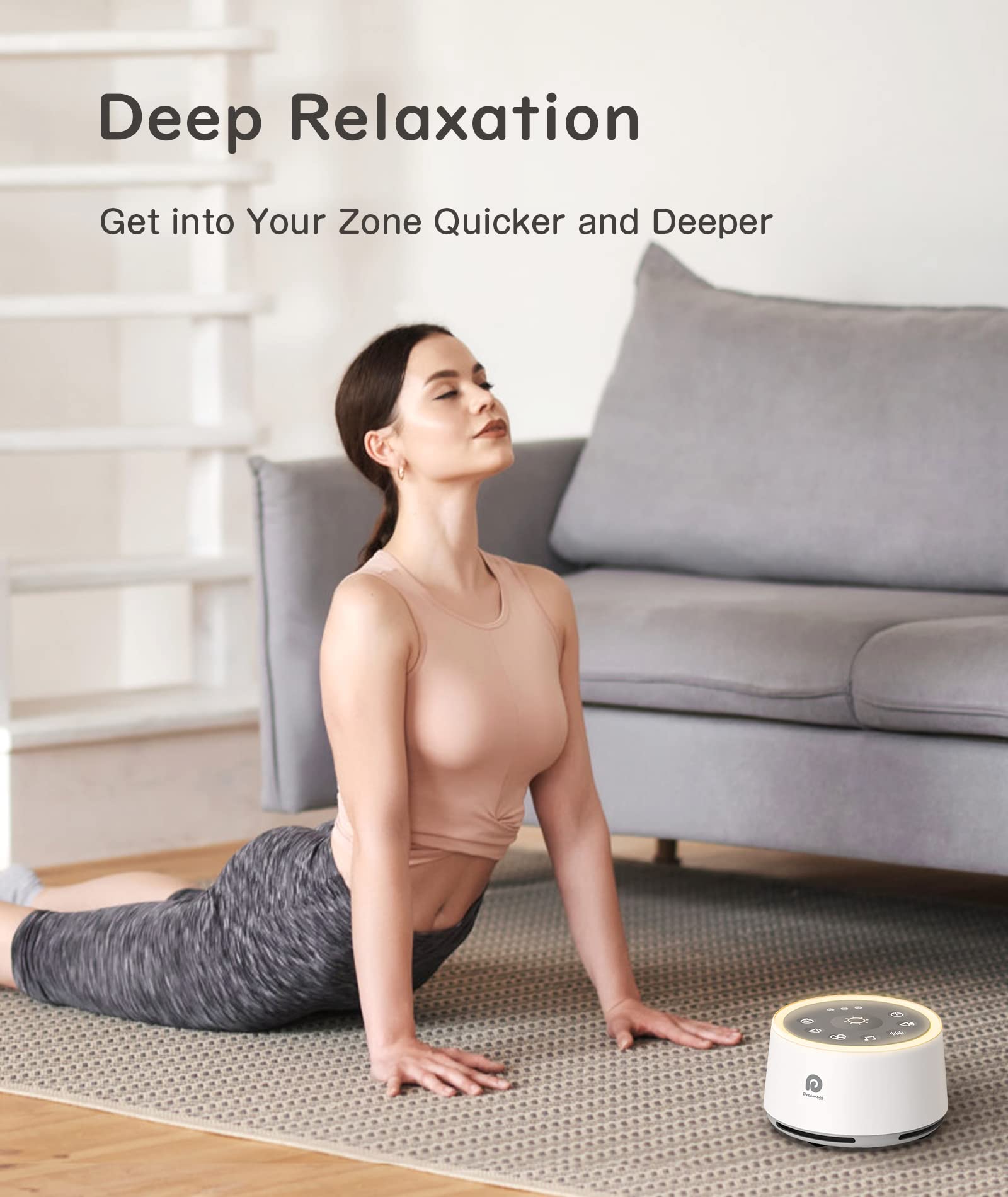 Dreamegg D1, ambiente relajante con luz nocturna para dormir
