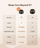 Dreamegg D1 Nova, alarma integrada para despertar de forma suave.