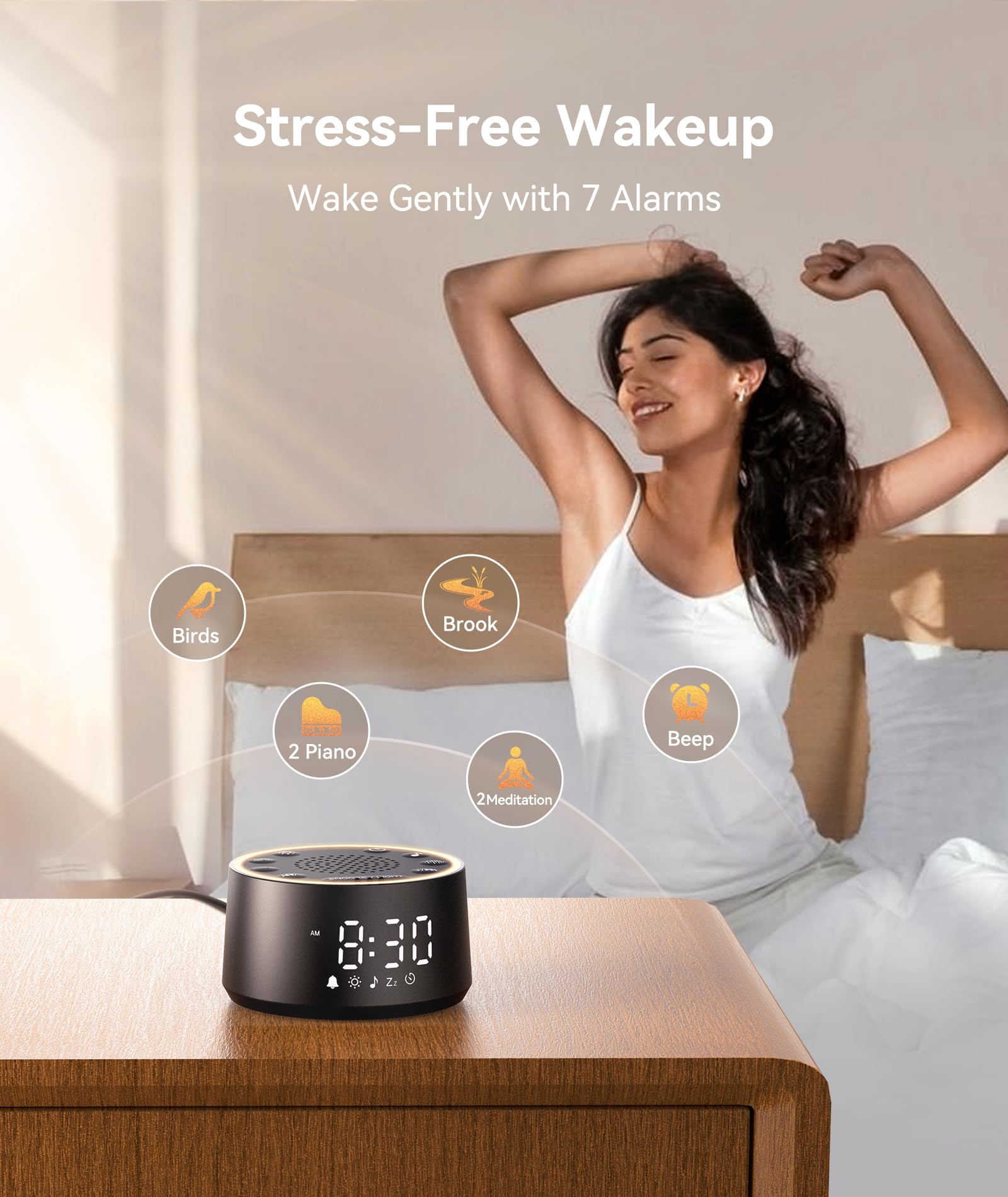 Dreamegg D1 Nova, melodías de cuna para calmar a los niños y dormir mejor.