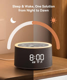 Dreamegg D1+ seis alarmas naturales para despertar gradual.