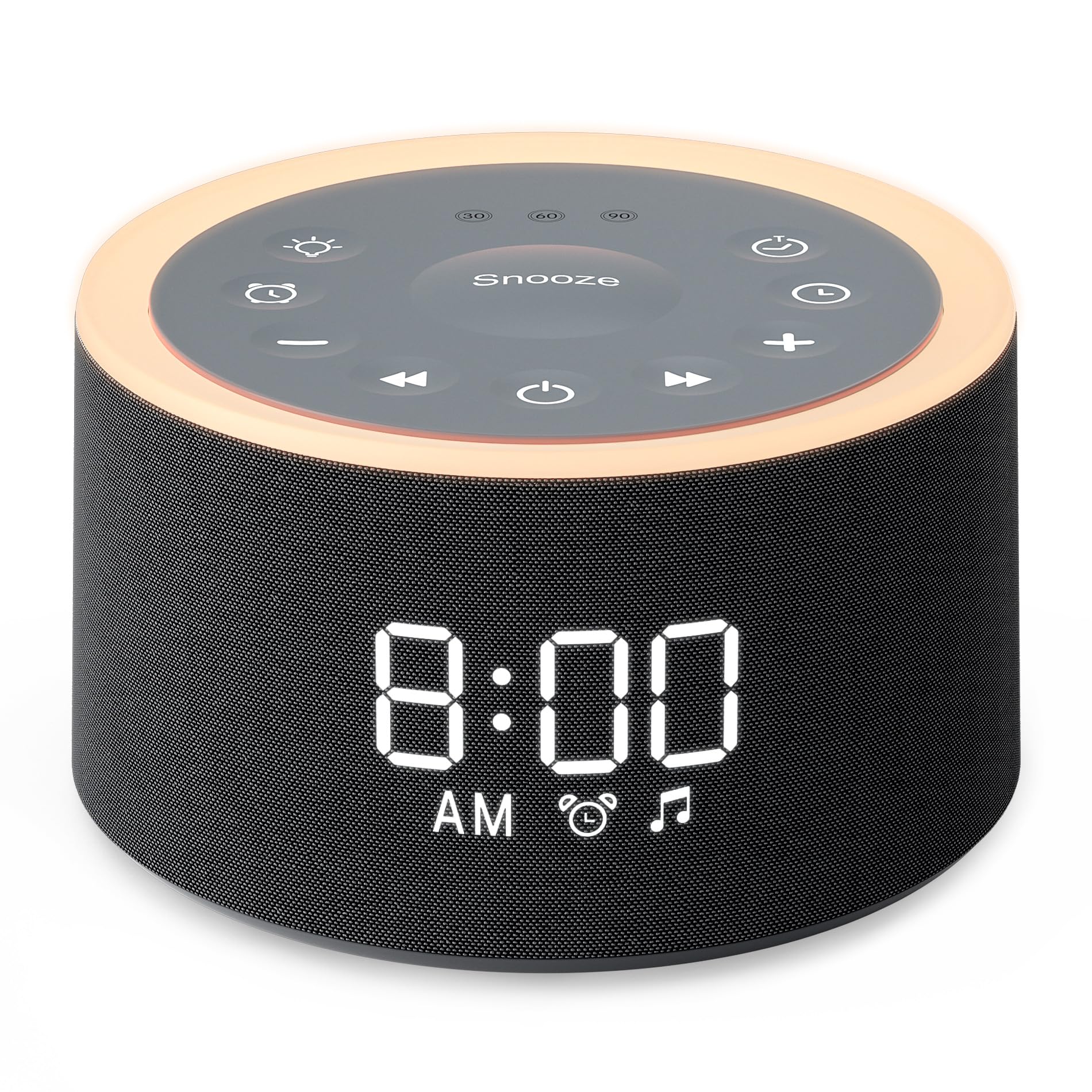 Dreamegg D1+ muestra un diseño compacto que ahorra espacio en la mesita de noche.