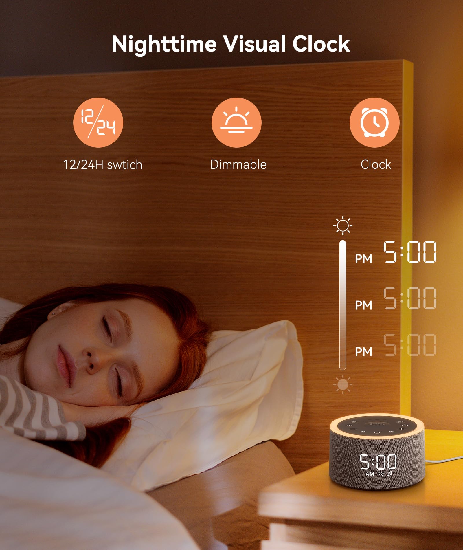 Dreamegg D1+ luz cálida ajustable para ambiente relajante