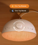Dreamegg Sunrise 2 control de brillo de pantalla para un dormitorio sereno.